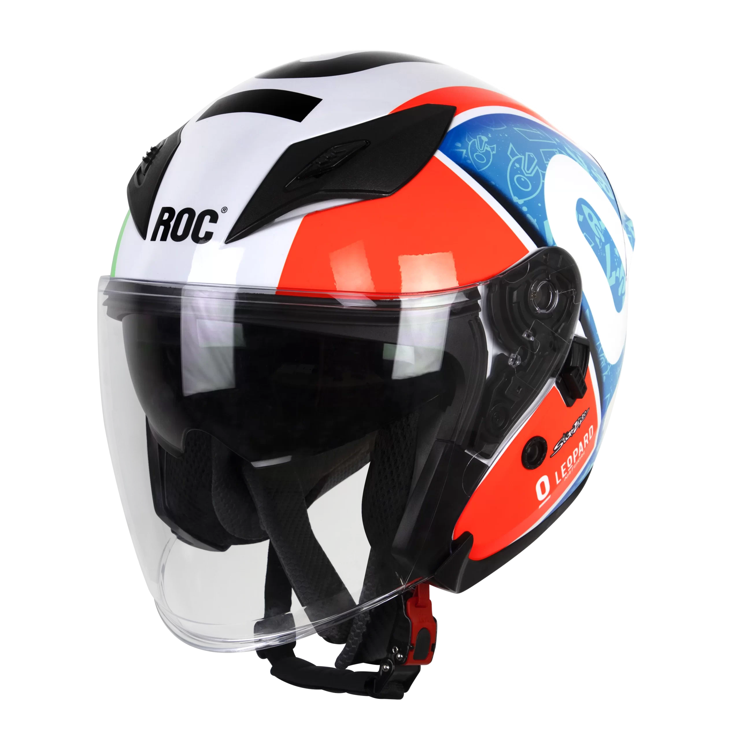 Mũ bảo hiểm ROC R68 – Mũ bảo hiểm ¾ 2 kính